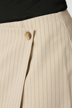 Petrani Pinstriped Skirt 165192