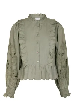 Petrine Embroidery Blouse 161136