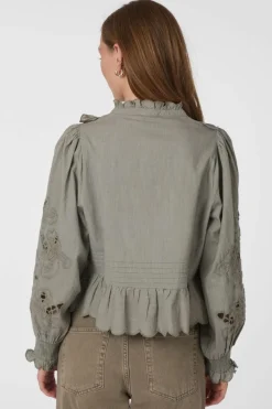 Petrine Embroidery Blouse 161136