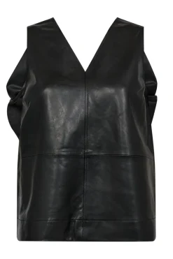 Phoebecc Leather Bow V-Top 35884