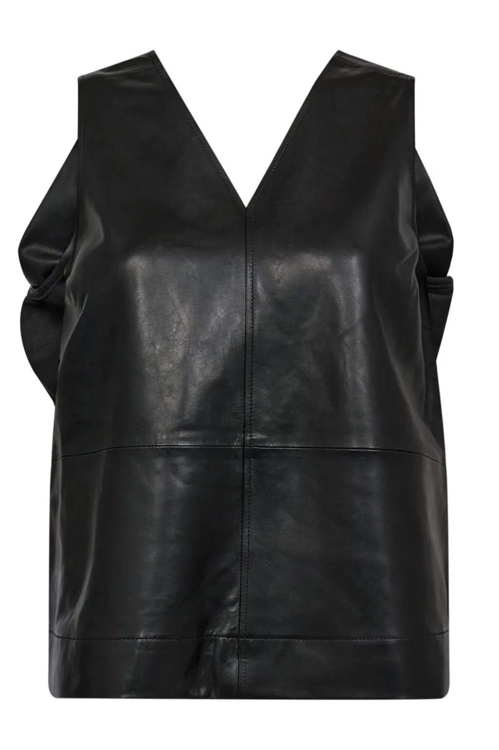 Phoebecc Leather Bow V-Top 35884