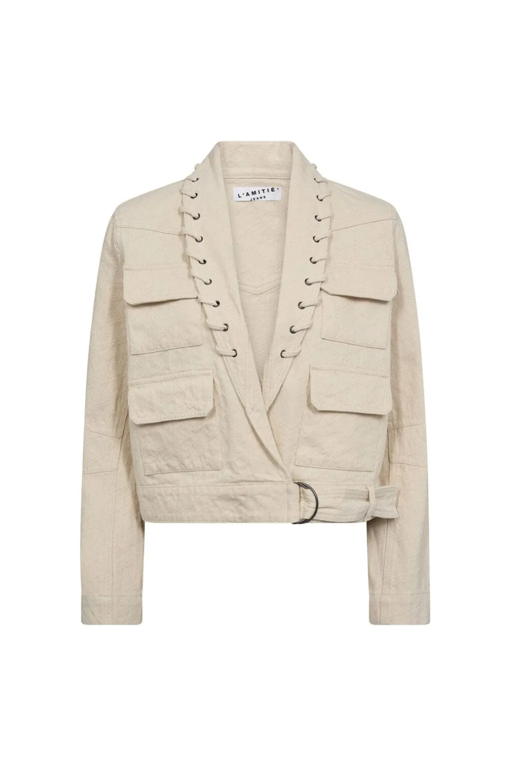 Pielle Structure Crop Jacket HL10442