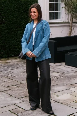 Pinur Faux Leather Pants 164609