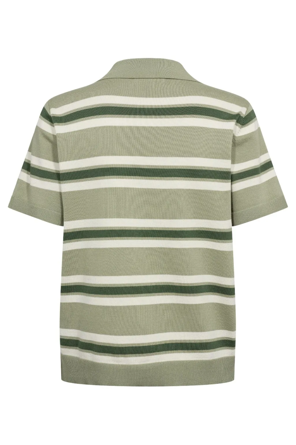 Polo Stripe Knit Blouse AV5060