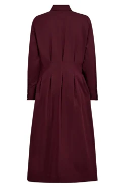 Poppycc Shirt Long Dress 36526