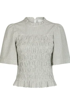 Possini Small Check Blouse 165420