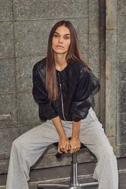 Quilt Pu Bomber HL10262