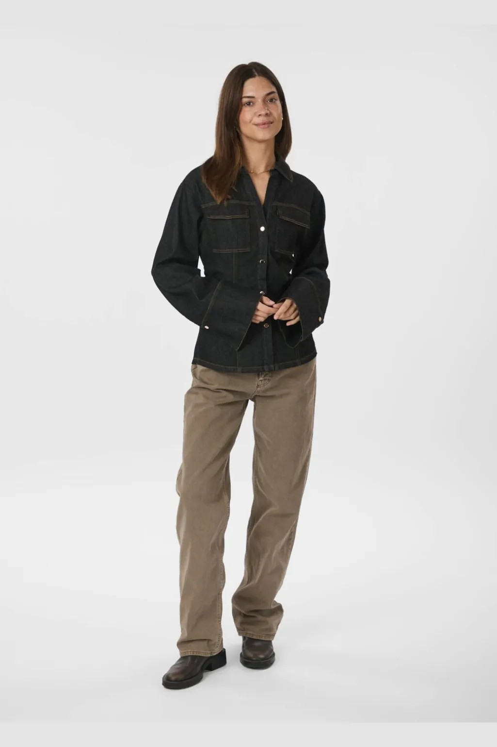 Rabia Denim Shirt 166018