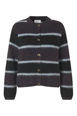 Rafaelmd Stripe Cardigan 58781