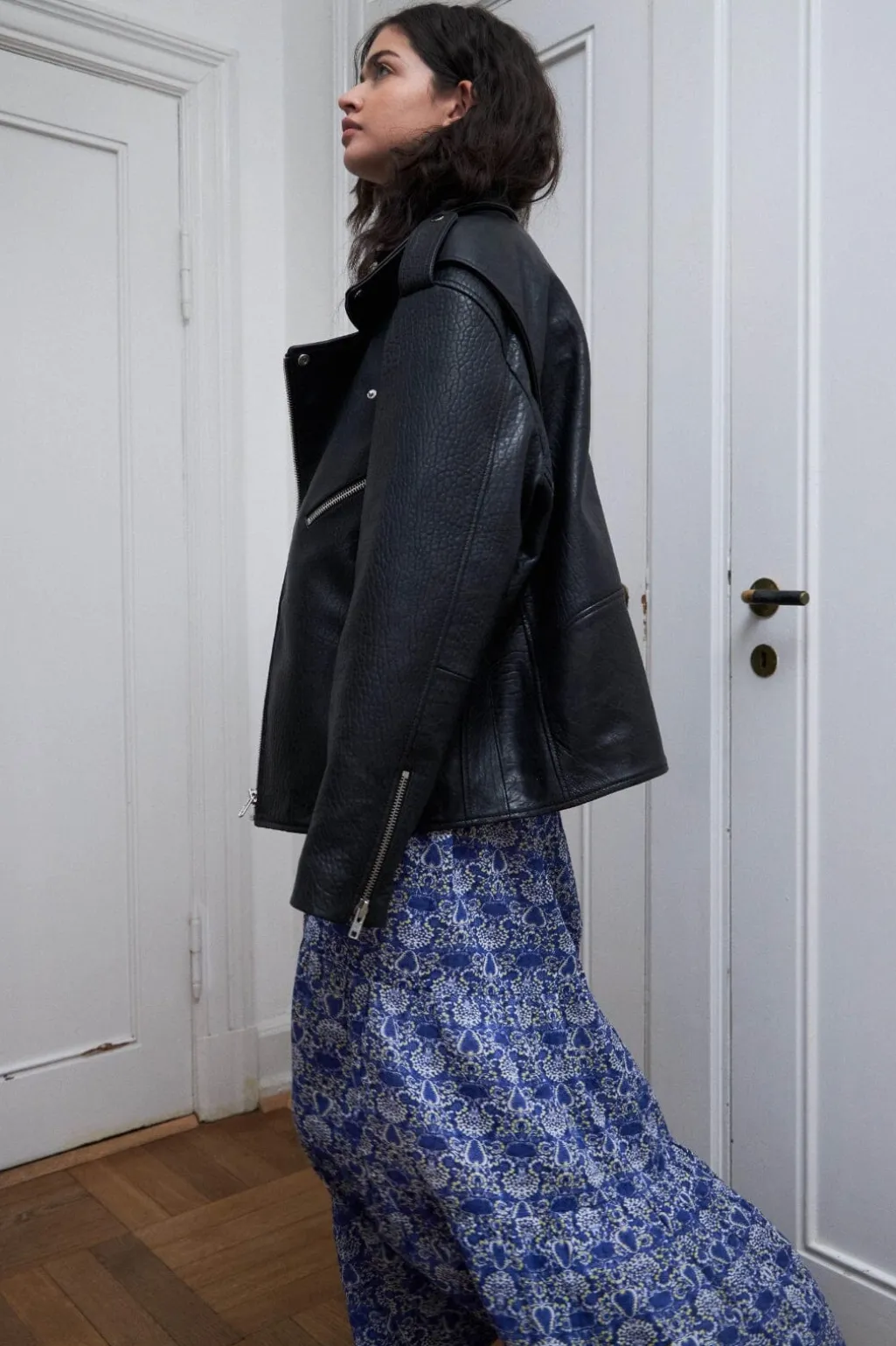 Rayll Leather Jacket Os90042-6001