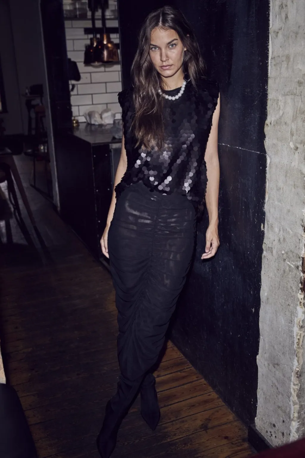 Reagancc Ruched Skirt 34174