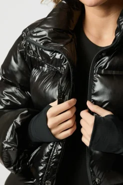Rhea Shiny Puffer Jacket 165094