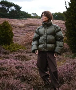 Rhea Shiny Puffer Jacket 165094