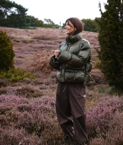 Rhea Shiny Puffer Jacket 165094