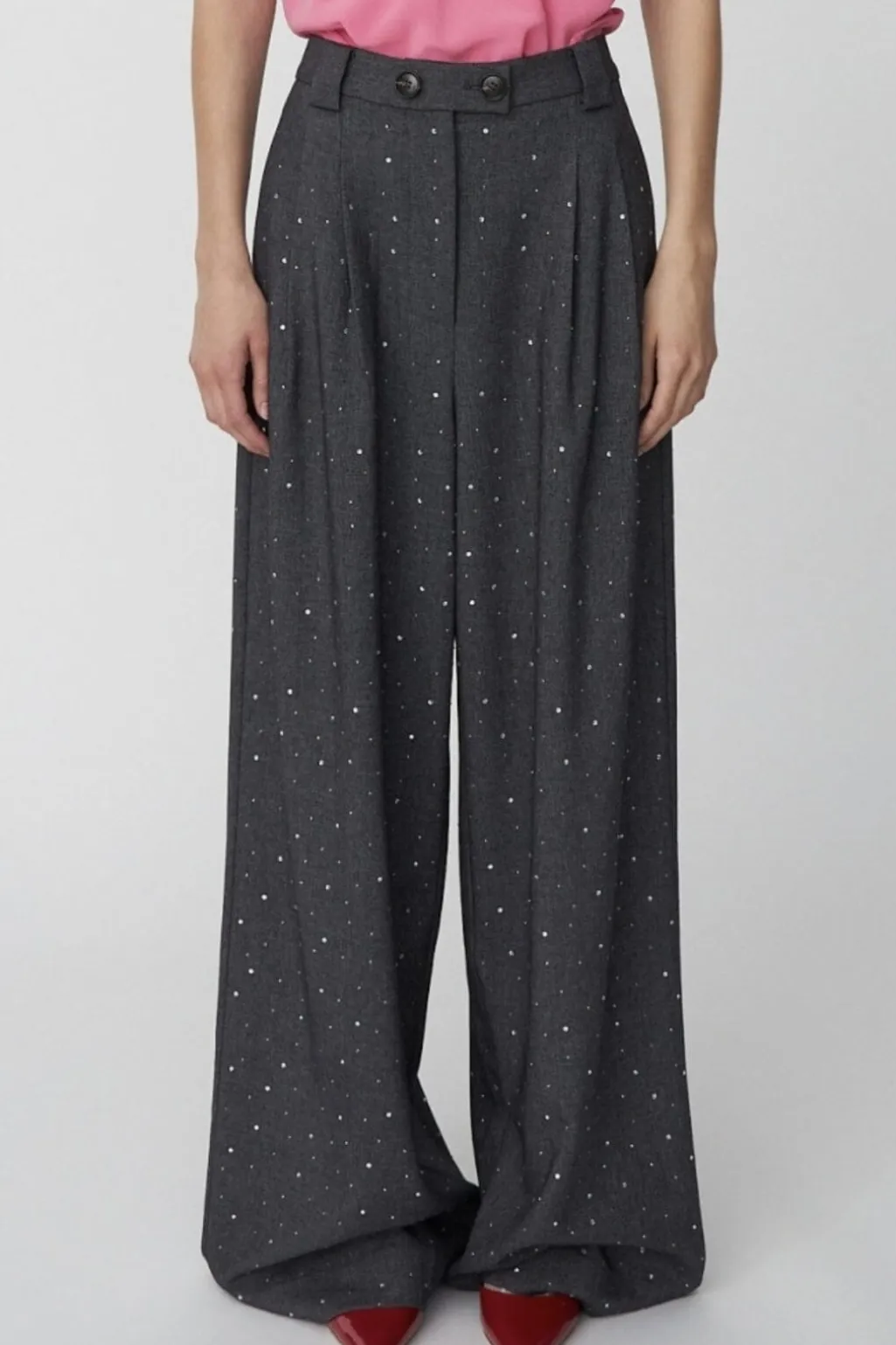 Rhinestone Suiting Pants