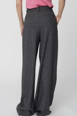 Rhinestone Suiting Pants