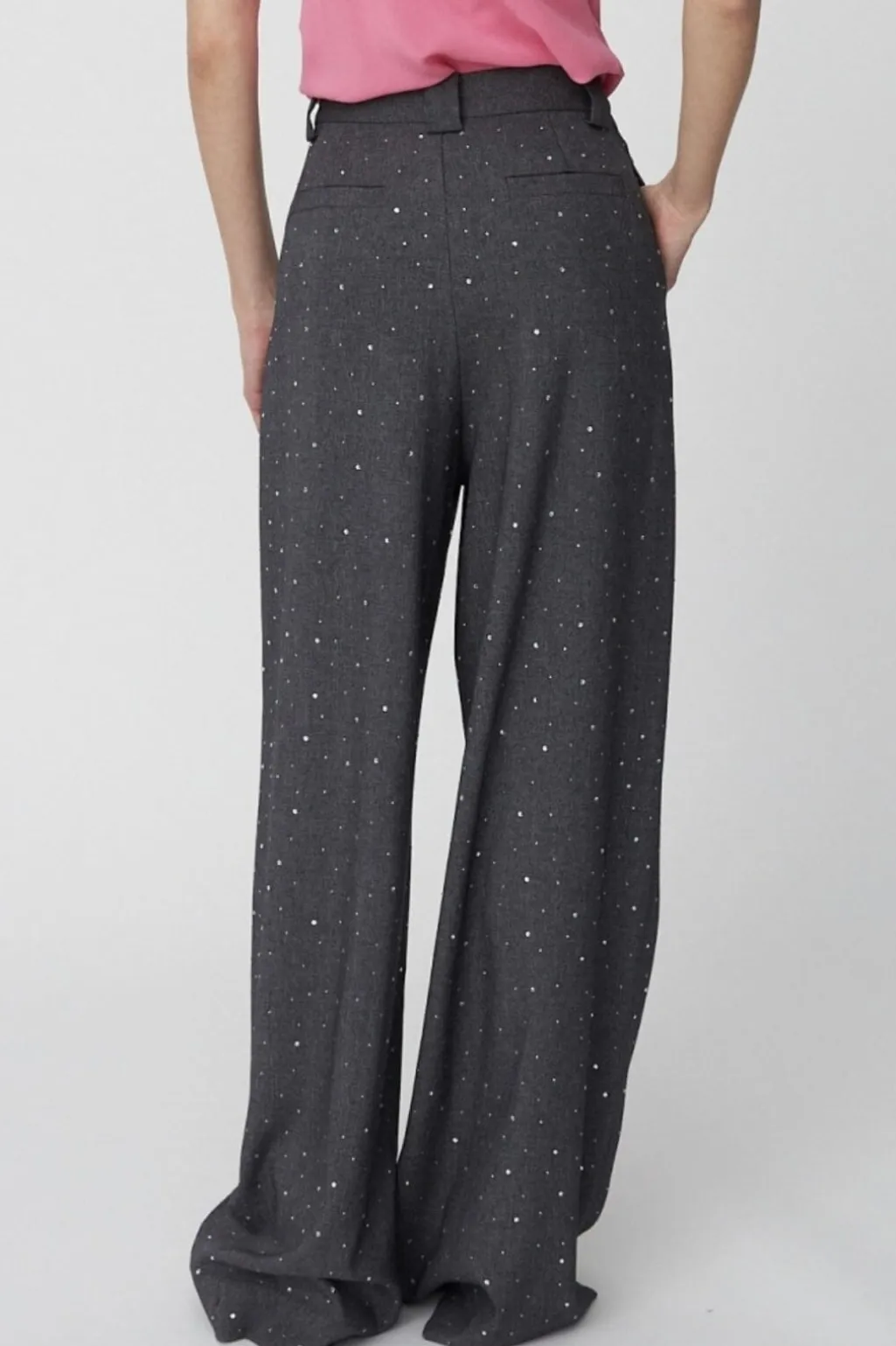 Rhinestone Suiting Pants