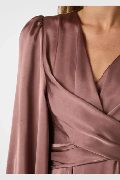 Rimini Heavy Sateen Dress 163039