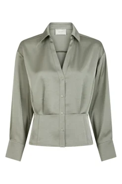 Risisa Heavy Sateen Shirt 164052