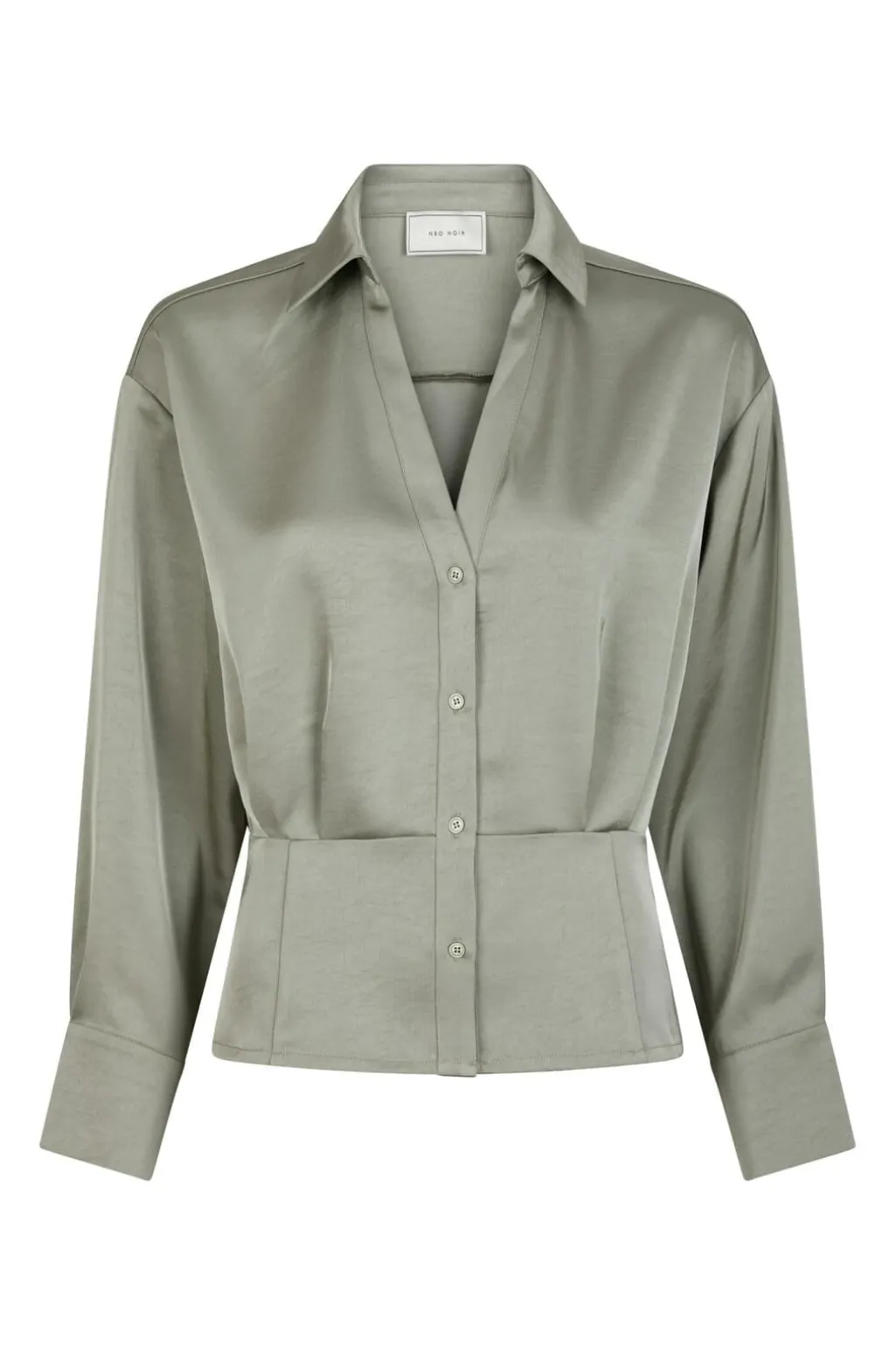 Risisa Heavy Sateen Shirt 164052