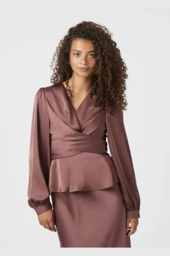 Rista Heavy Sateen Blouse 164803