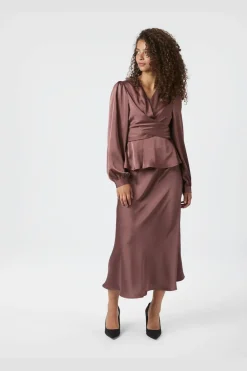 Rista Heavy Sateen Blouse 164803