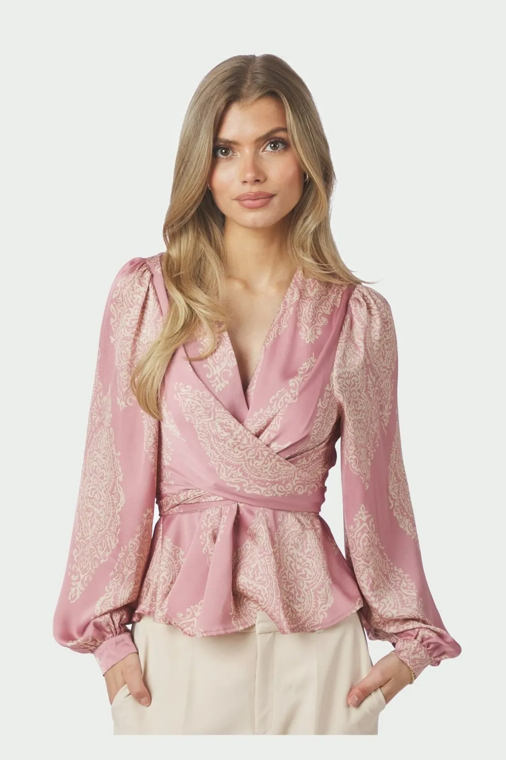 Rista Paisley Drop Blouse 166208