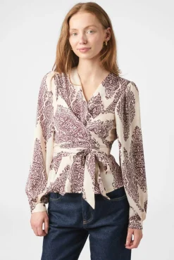 Rista Paisley Drop Blouse 166208