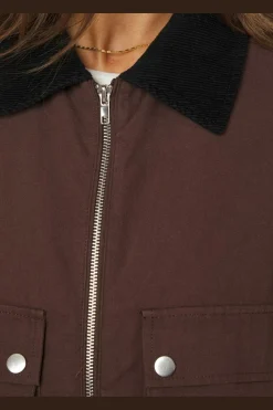 Rivera Canvas Boxy Jacket 164402