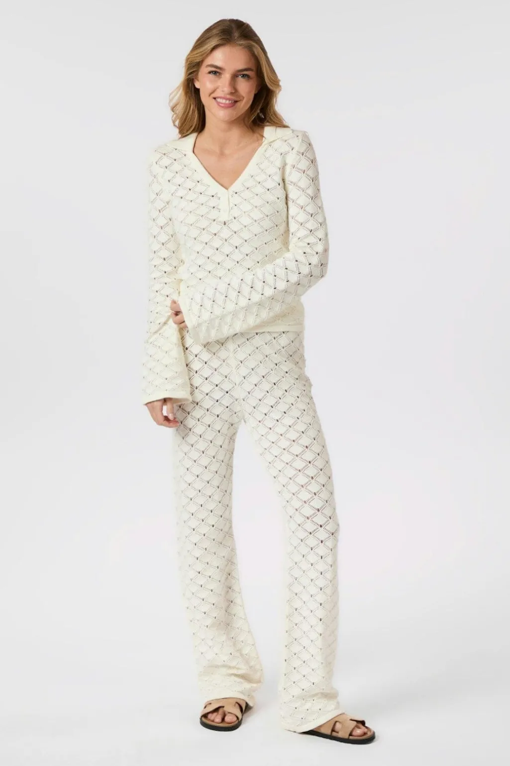 Rizzy Crochet Pants 165218