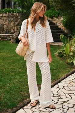 Rizzy Crochet Pants 165218