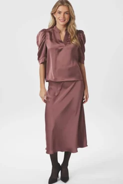 Roella Heavy Sateen Blouse 162590