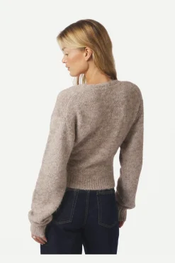 Ronia Fluffy Wrap Knit Cardigan 166619