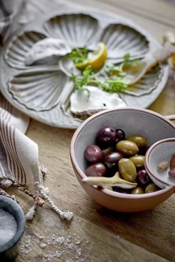 Rosamynthe Saltkar m/Ske, Rosa, Marmor