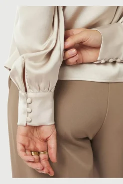 Rosslyn Heavy Sateen Blouse 163769