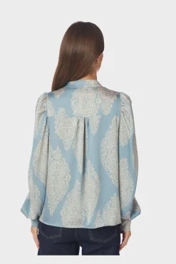 Rosslyn Paisley Drop Blouse 163976