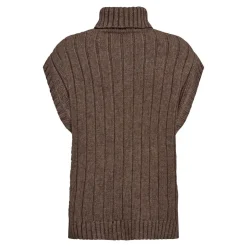 Rowcc Oversize Cable Knit Vest 32222