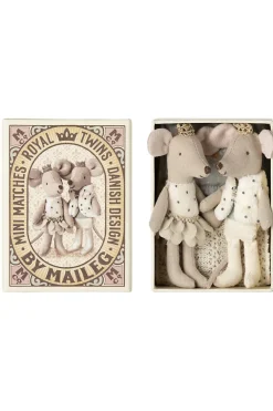 Royale Tvillinger, Lillesøster Og Lillebror I Tændstikæske