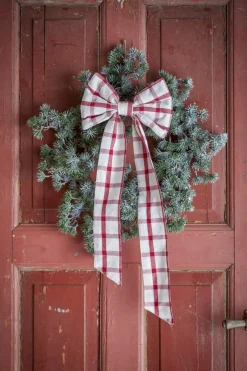 Ruby Dekorations Sløjfe, Rød, Bomuld 82068551