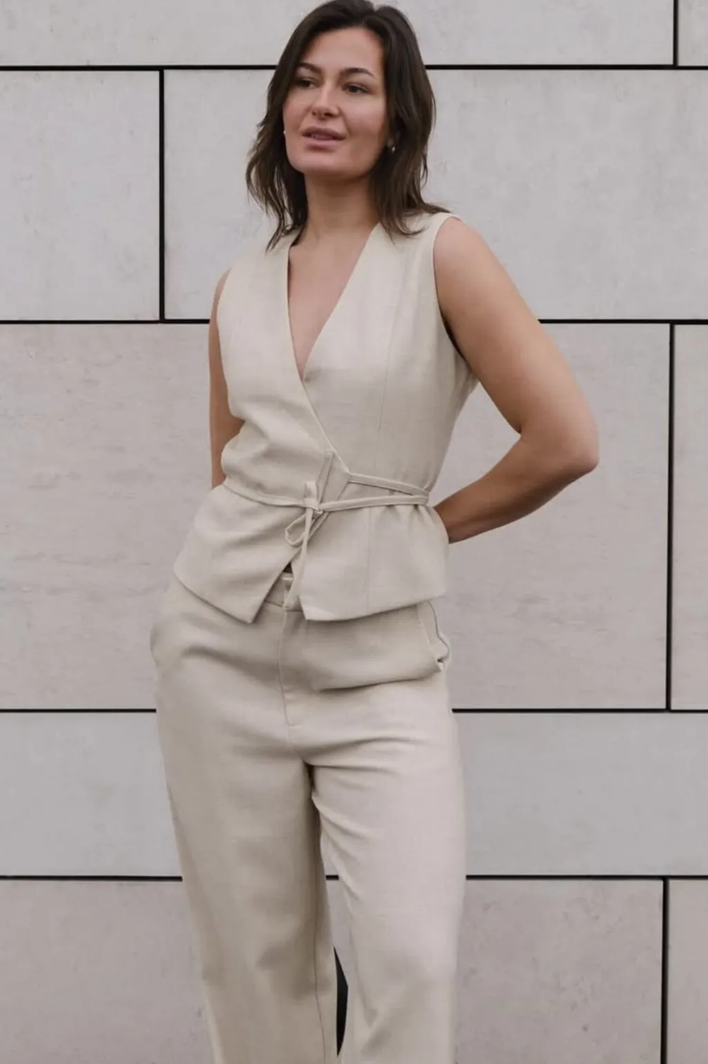 Samara Melange Waistcoat 165293