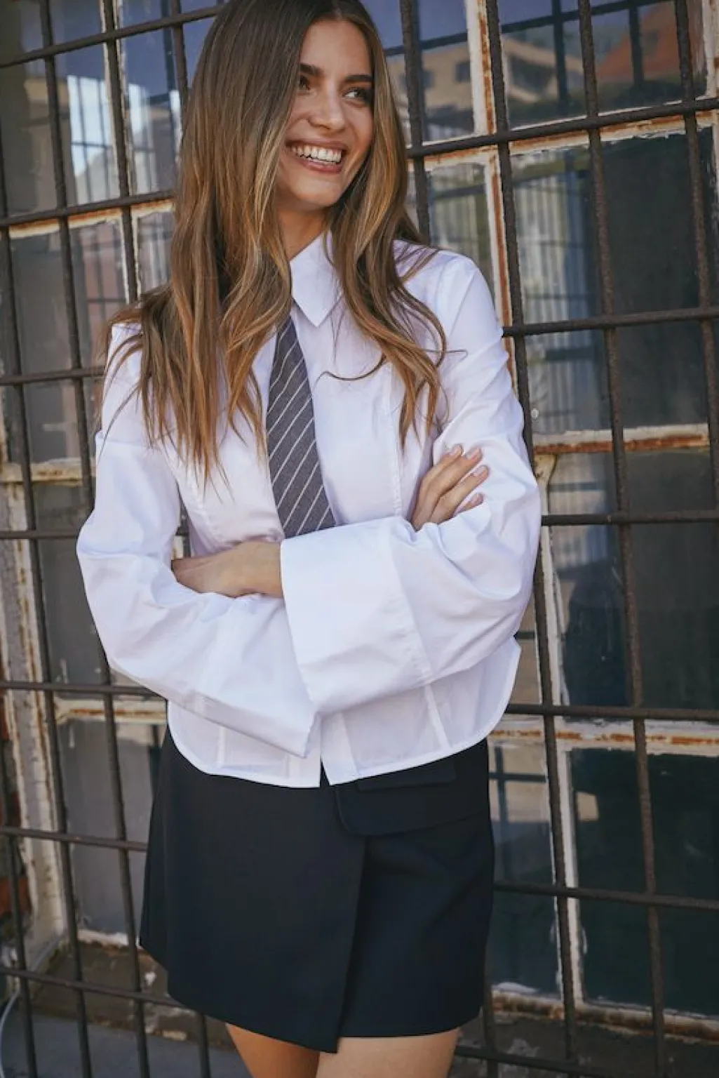 Sannacc Bell Sleeve Shirt 35903