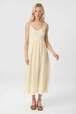 Savani Long Linen Dress 165480