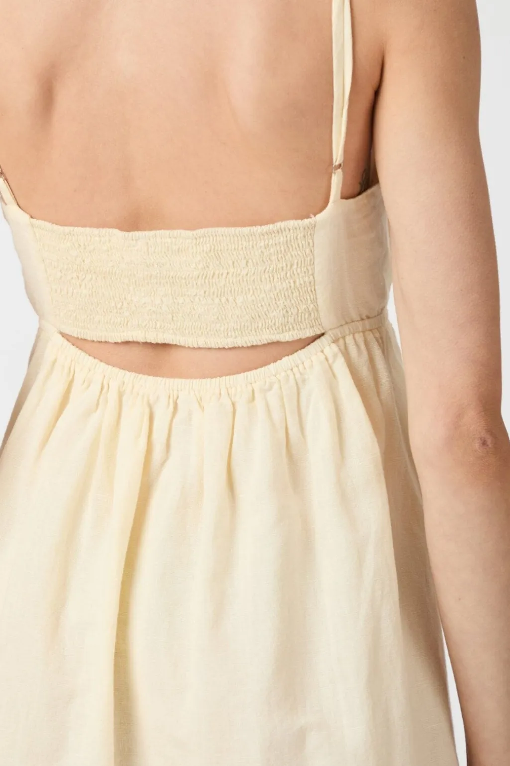 Savani Long Linen Dress 165480