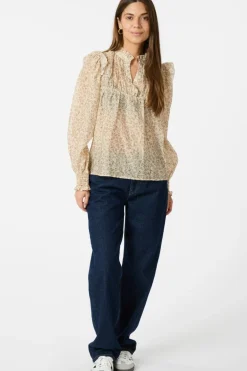 Selfina Graphic Flower Blouse 163522