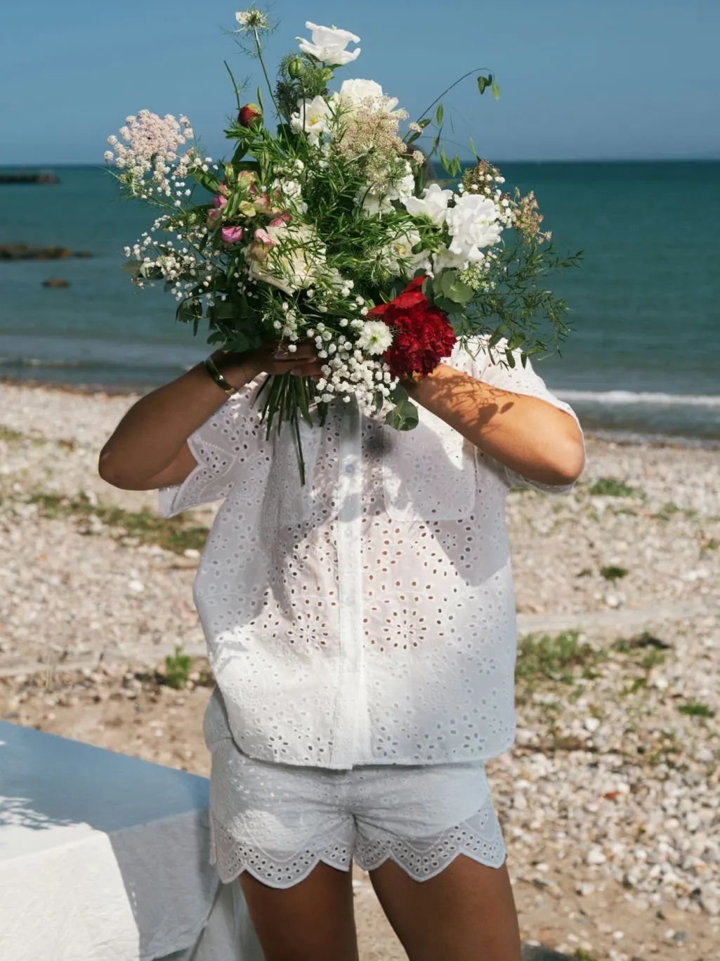 Senna Embroidery Shorts 165257