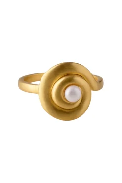 Shell Flower Ring