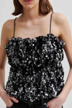 Shiny Strap Top 60229