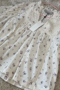 Siama Dobby Flower Blouse 165279