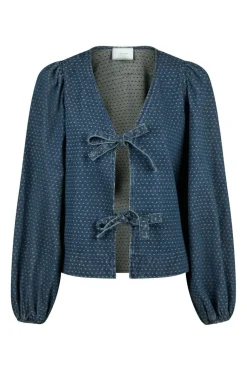 Silvi Overdyed Dot Blouse