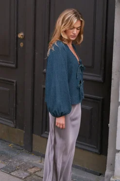 Silvi Overdyed Dot Blouse